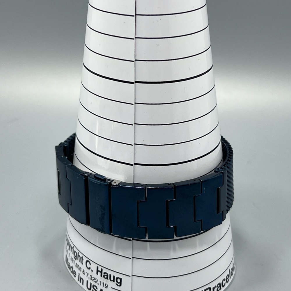 Guess Blue Diamond Rectangular Highrise Watch - image 6